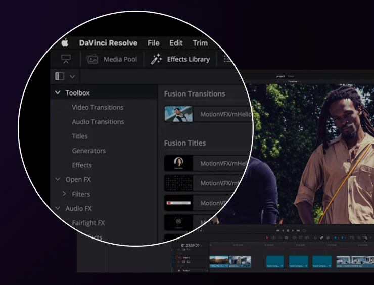 DaVinci Resolve plugin - MotionVFX
