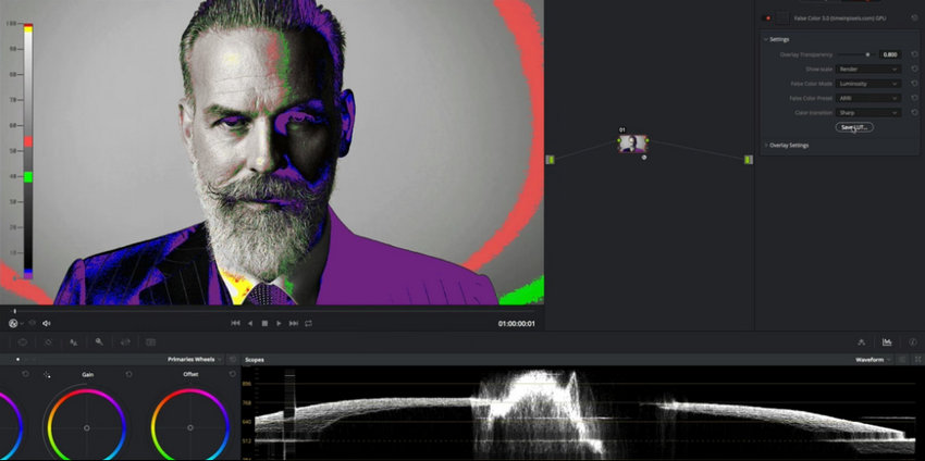 DaVinci Resolve plugin - False Color