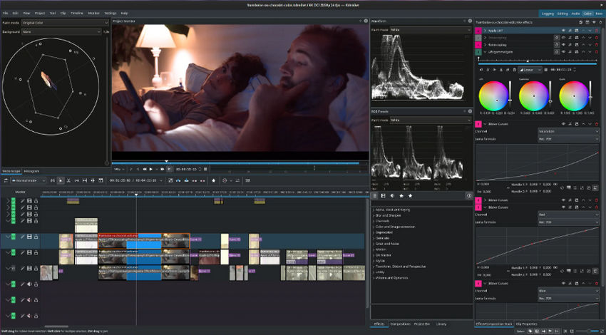 Best free open source video editor for Mac - Kdenlive