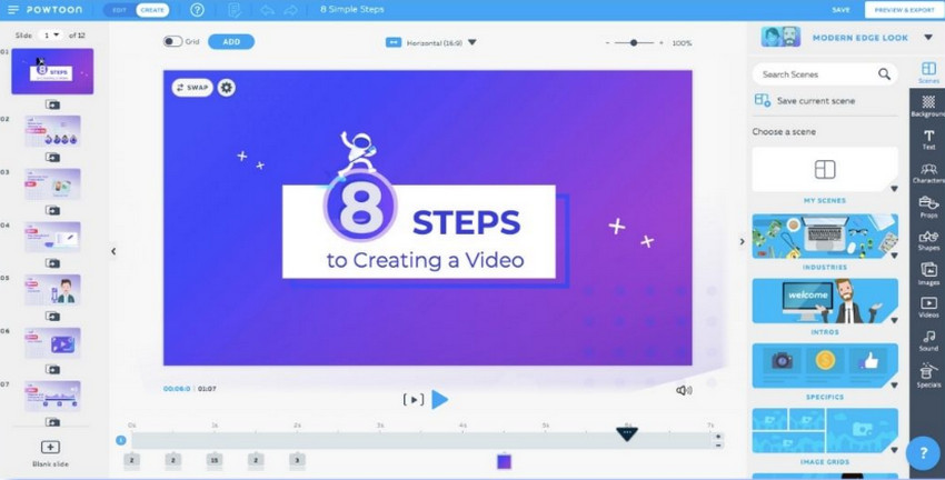 Powtoon presentation video maker