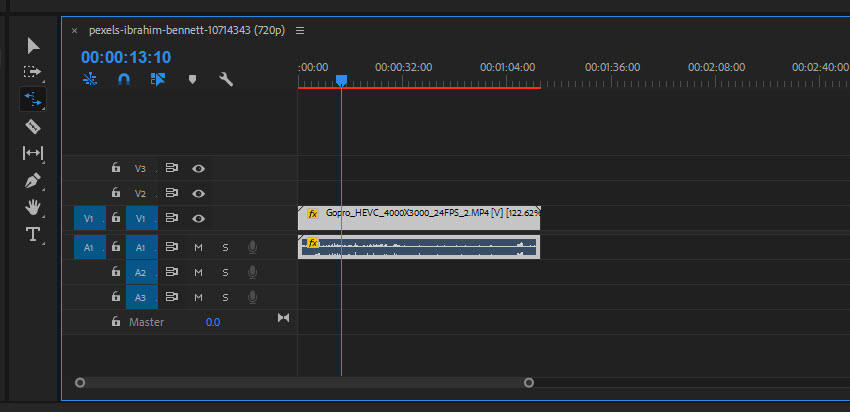  premiere pro rate stretch tool adjustment