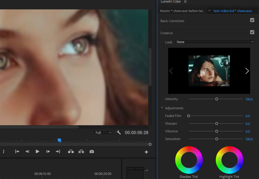 Color correection premiere pro