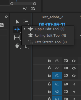 Premiere Pro Rate Stretch tool