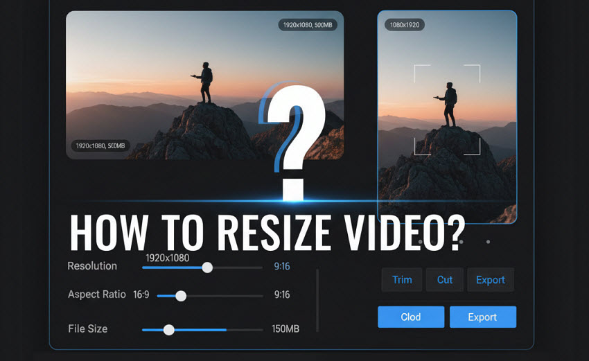 how to resize video without losing quality