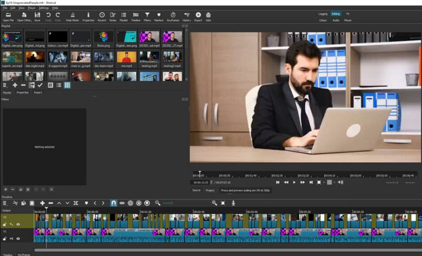 best open source video editor free