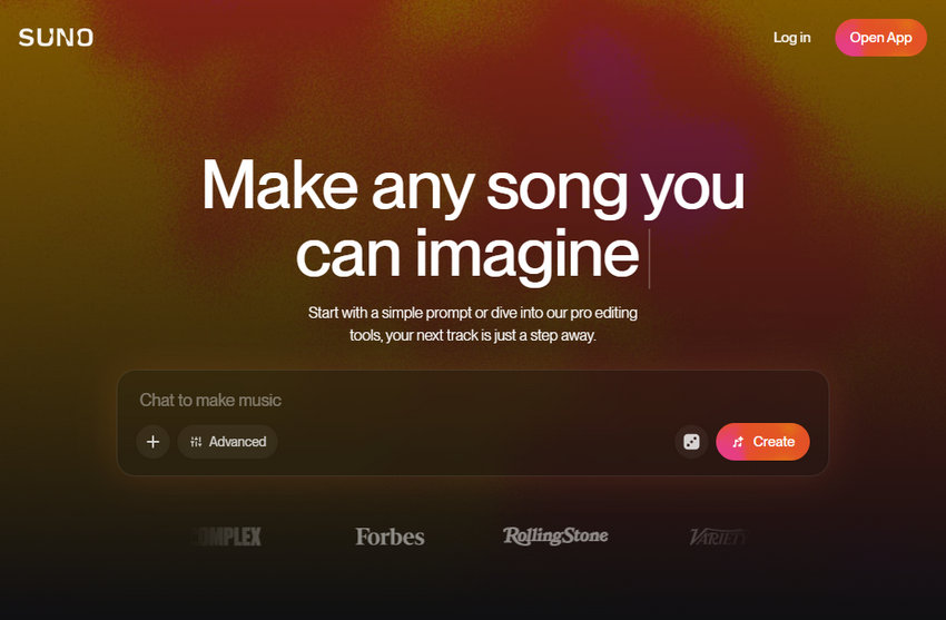 AI Film Music Making Tool - Suno