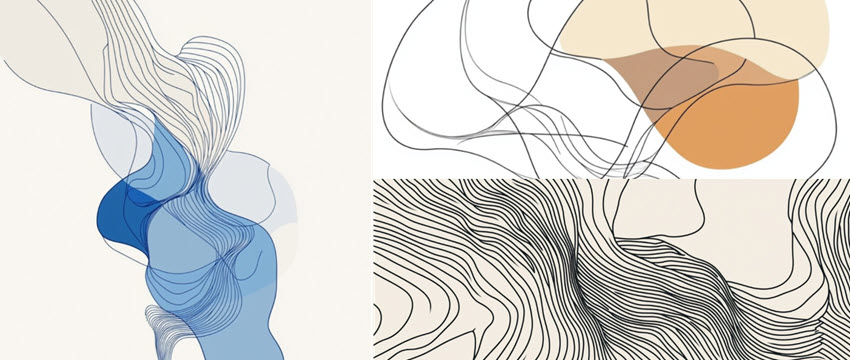 Abstract Line Ai Art Styles