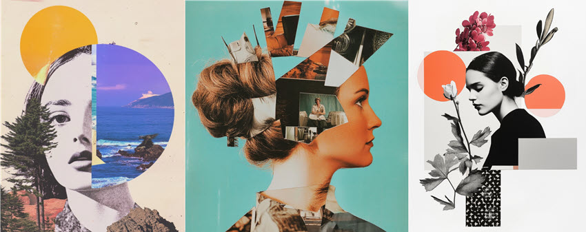 Ai Art Styles Collage Art