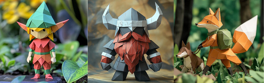 Papercraft Ai Art Styles