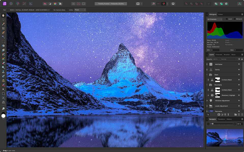 Affinity Photo vs Photoshop