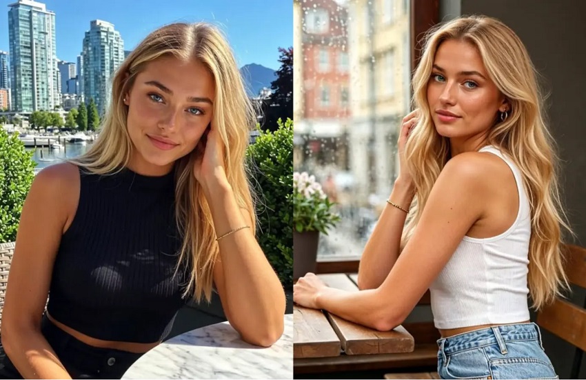 AI influencer example