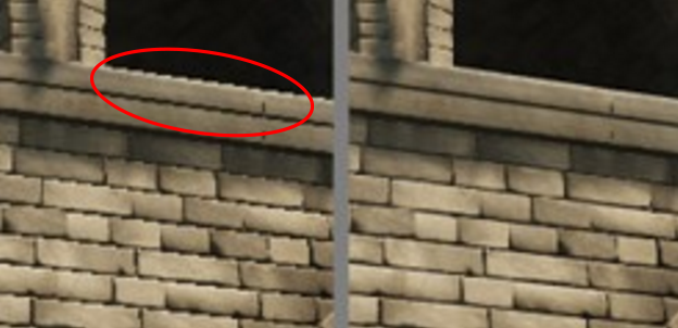 Video compression artifacts - aliasing / stair-stepping