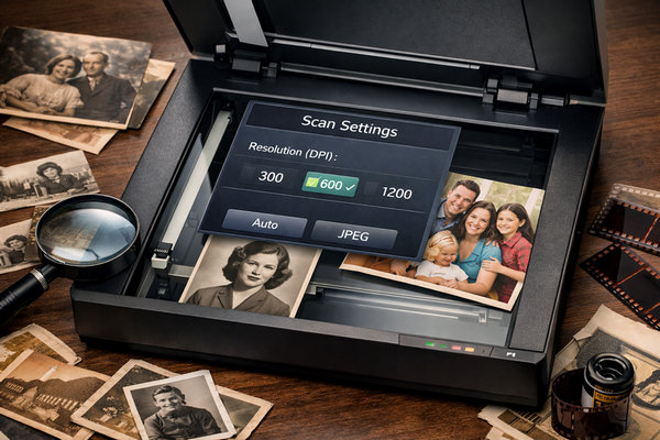 Best DPI for scanning photos