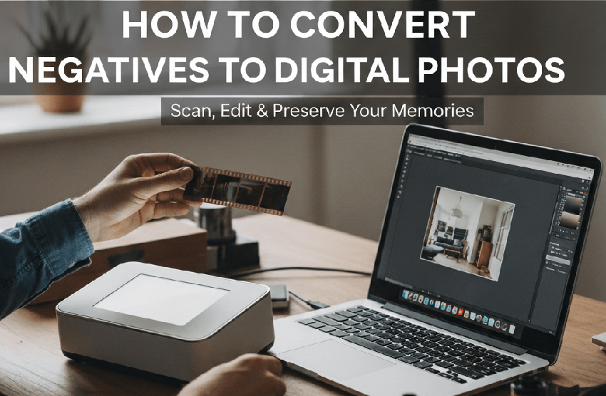 convert negatives to digital photos