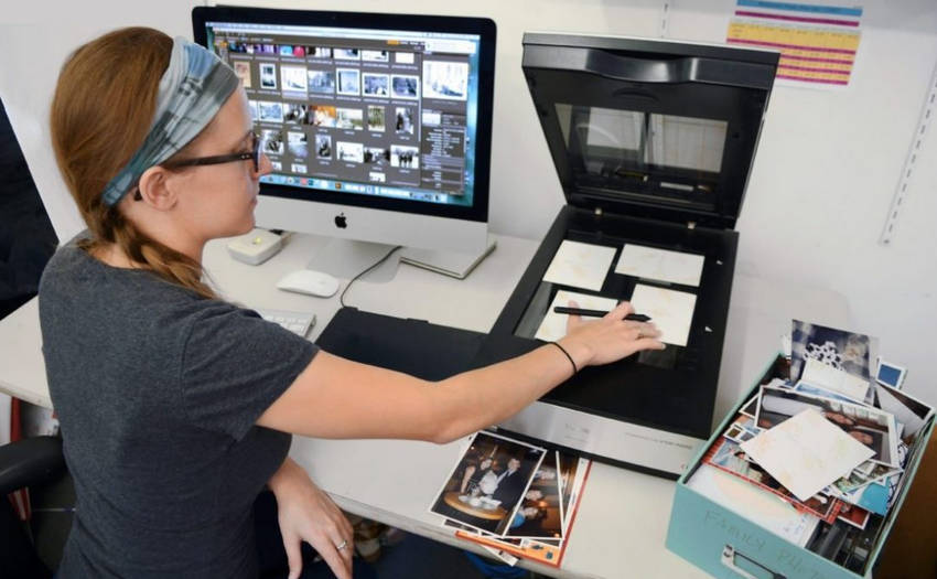 Scan Old Photos at Local Photo Labs