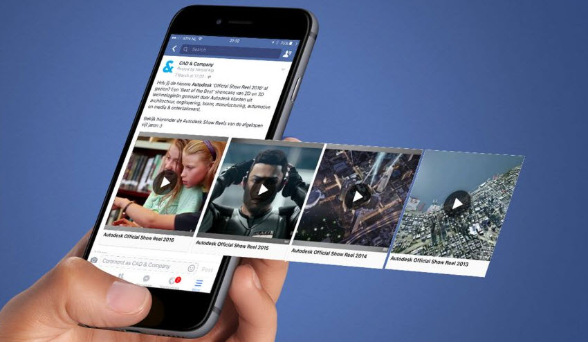 best facebook video size limits