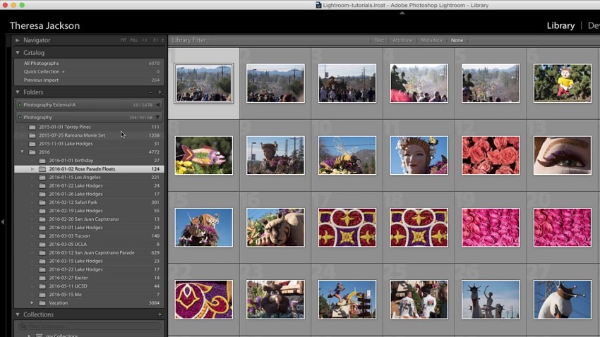 Lightroom catalog