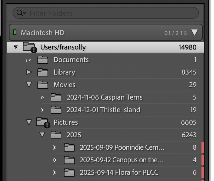 Lightroom catalog