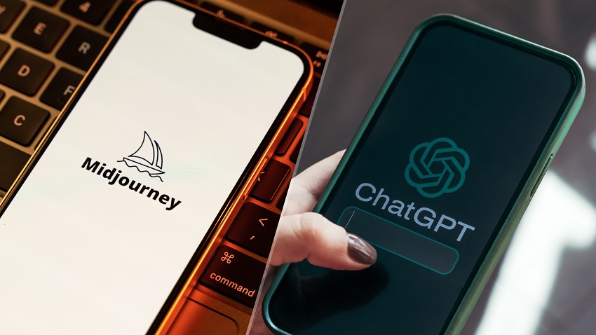 Midjourney and ChatGPT