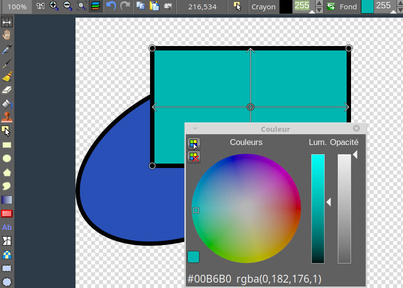 LazPaint Open Source Drawing Software