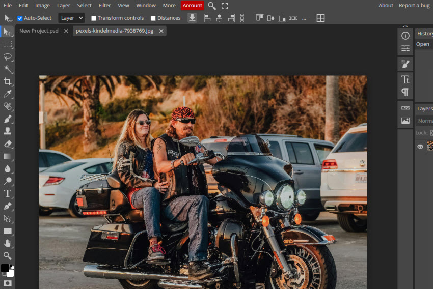 free site like Pixlr online