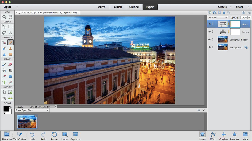 Photoshop Elements vs Photoshop