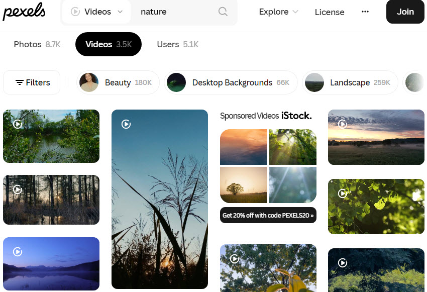 Best free stock footage websites no attribution - Pexels