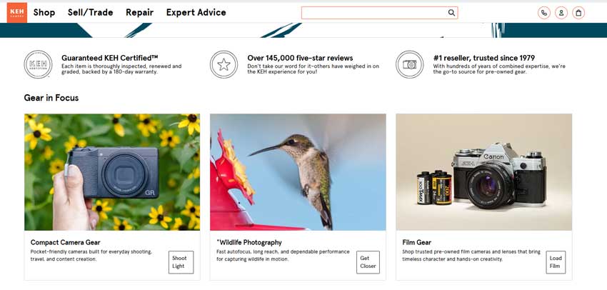 Best Places to Buy Used Cameras and Lenses