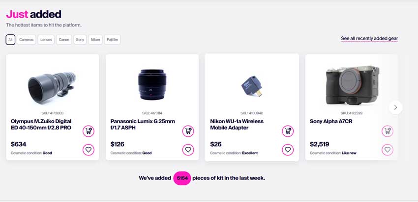 Best Places to Buy Used Cameras and Lenses