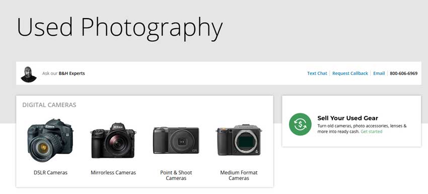 Best Places to Buy Used Cameras and Lenses
