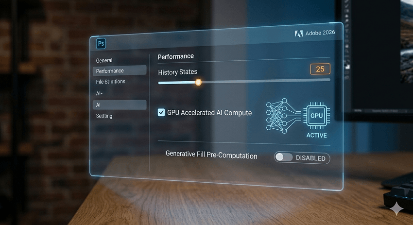 why is photoshop so slow