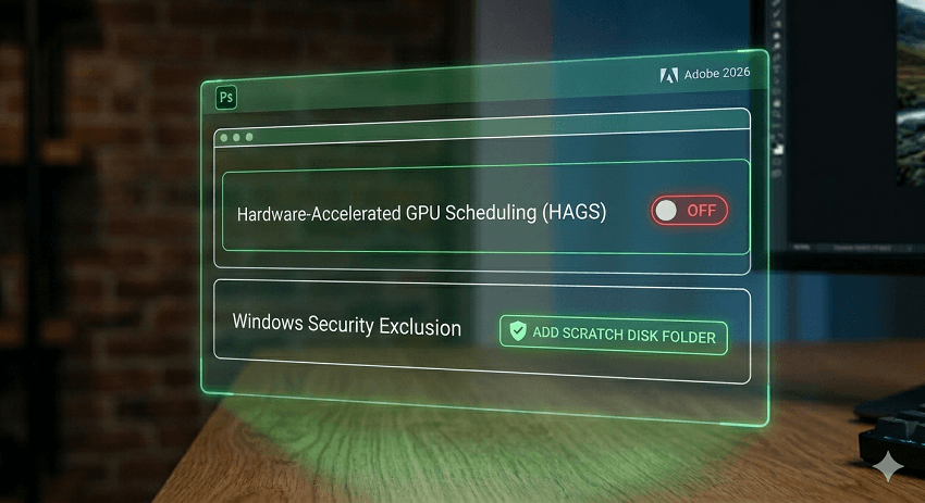 why is photoshop so slow