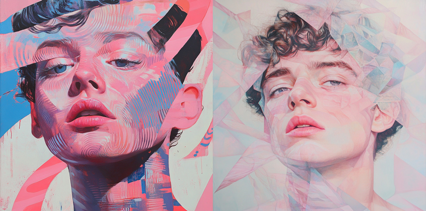 Digital Art Ideas - Emotional Expression Portraits
