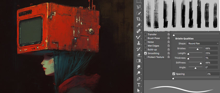 Photoshop Brush Library Customization