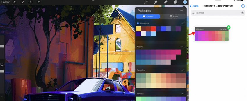 Procrate Color Palette