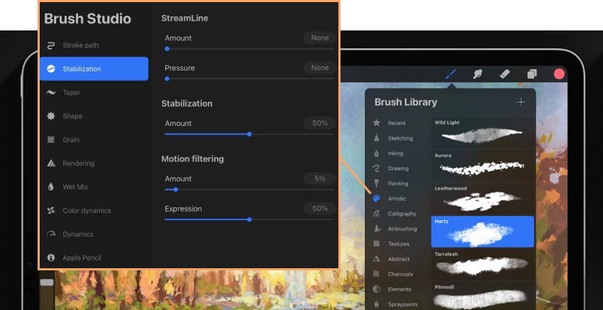 Procreate Brush Library