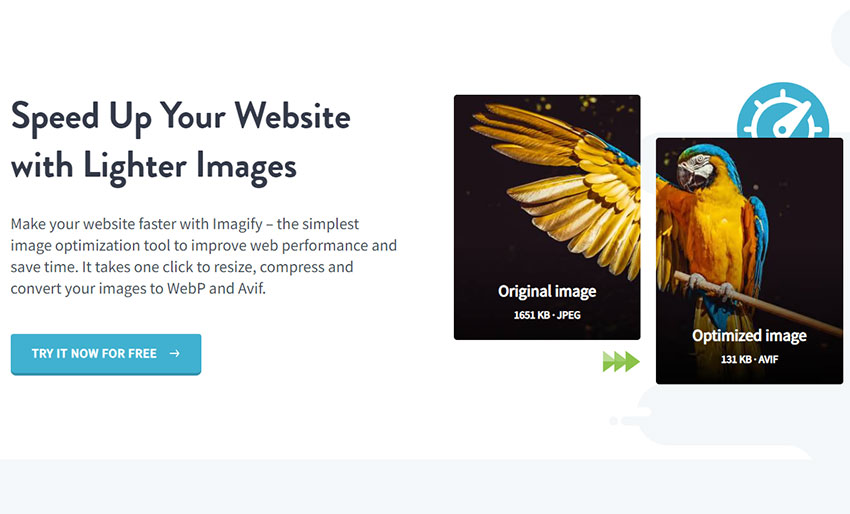 TinyPNG Alternatives - Imagify