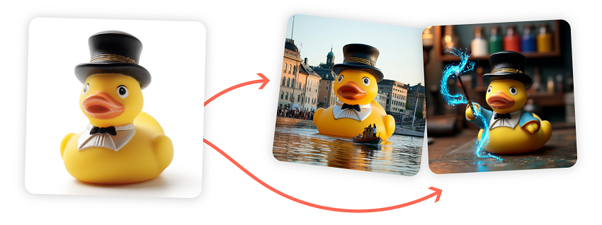 Midjourney Omni Reference example