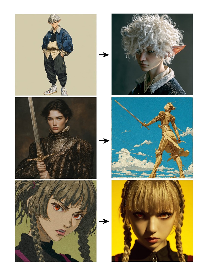 Midjourney Omni Reference example