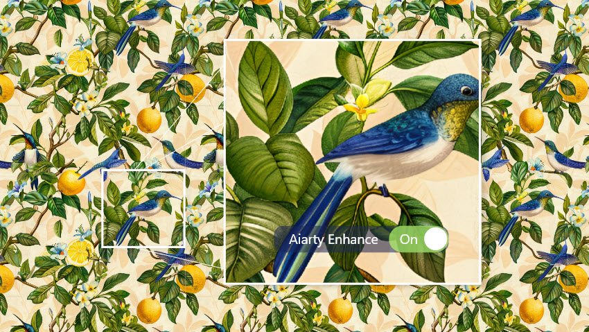 Aiarty Seamless Pattern Zoom