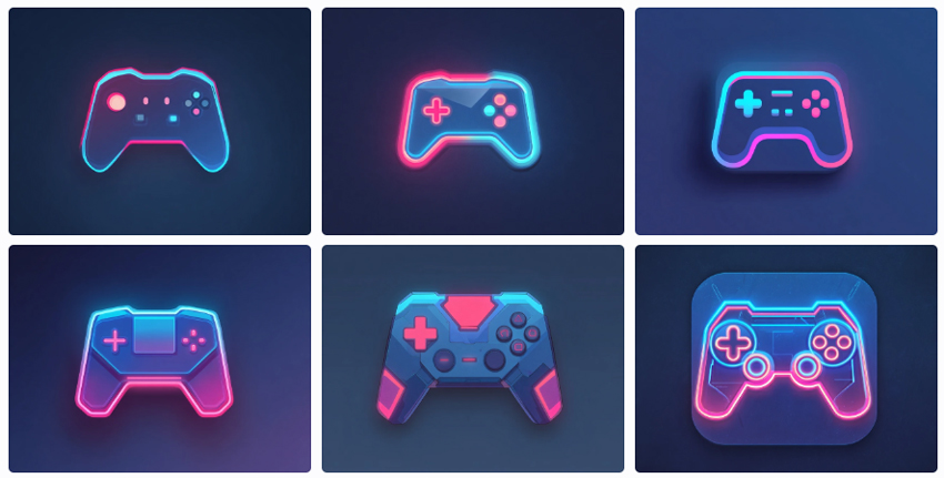 MidJourney Gaming App Icon