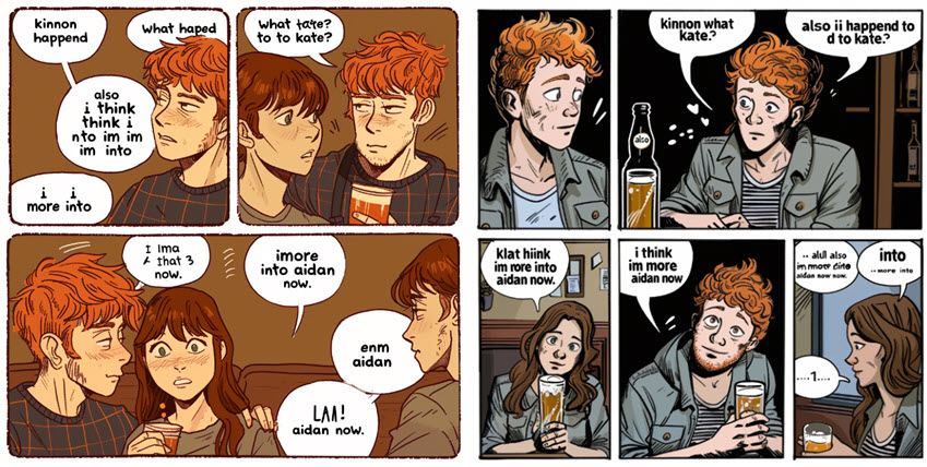 Midjourney Comic Book Prompt Love Story