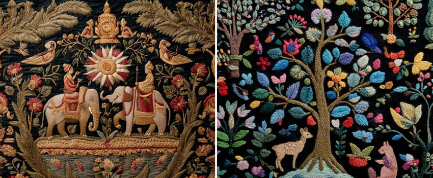 Bayeaux Embroidery Prompts Indie