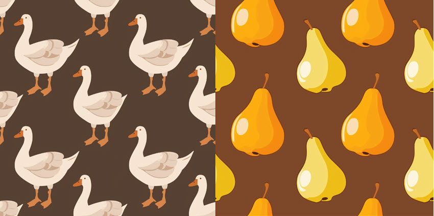 Midjourney Cartoon Seamless Pattern