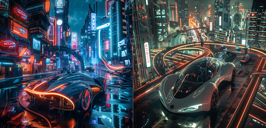 MidJourney car Prompts