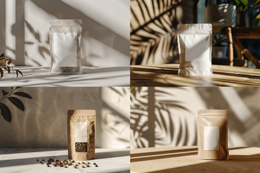 Pouches Mockup