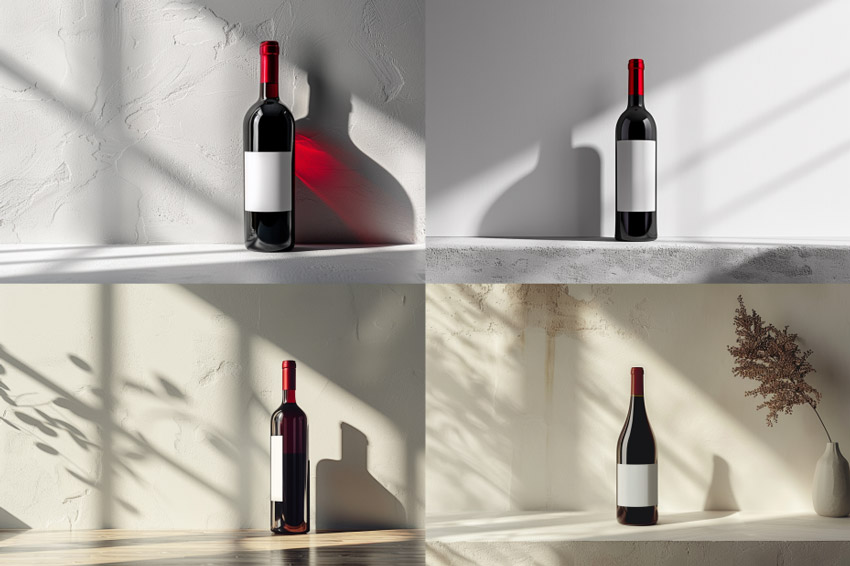 Red Wine Mockup