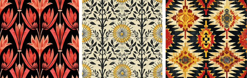 Seamless Pattern Art Deco