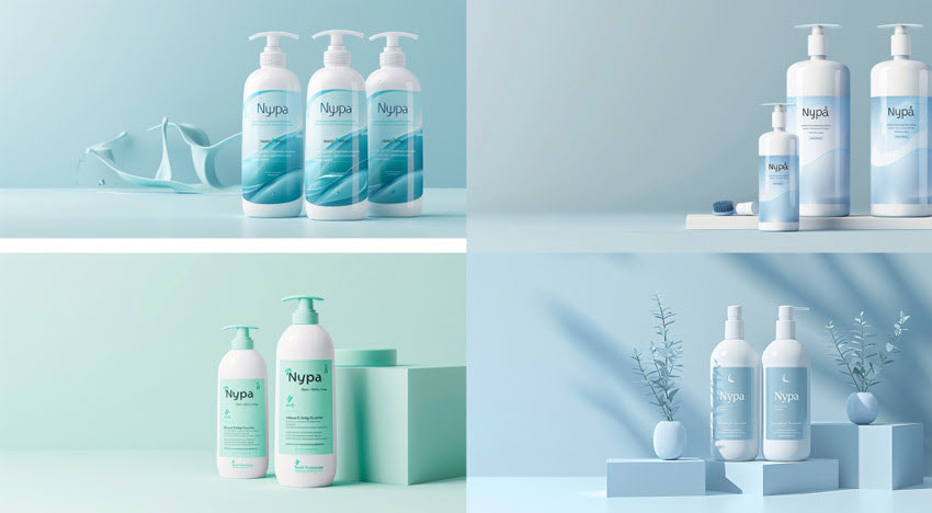 Shampoo Mockup