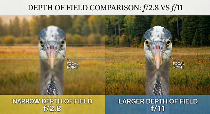 Depth Of Field Vs Focal Sharpness